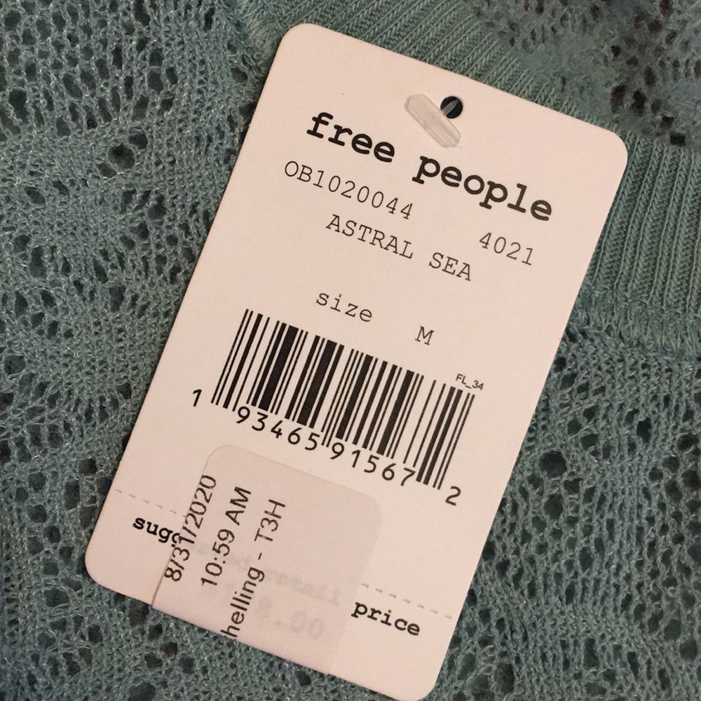 Free People Astral Sea Coffee in the Morning Tunic - Picture 4 of 8
